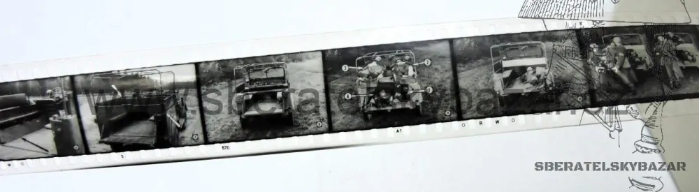 ČSLA Film - DIAX - odsun raněných na automobilech 