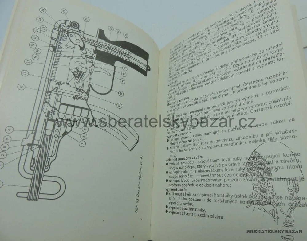 Originál příručka bojová příprava SNV - 1984 