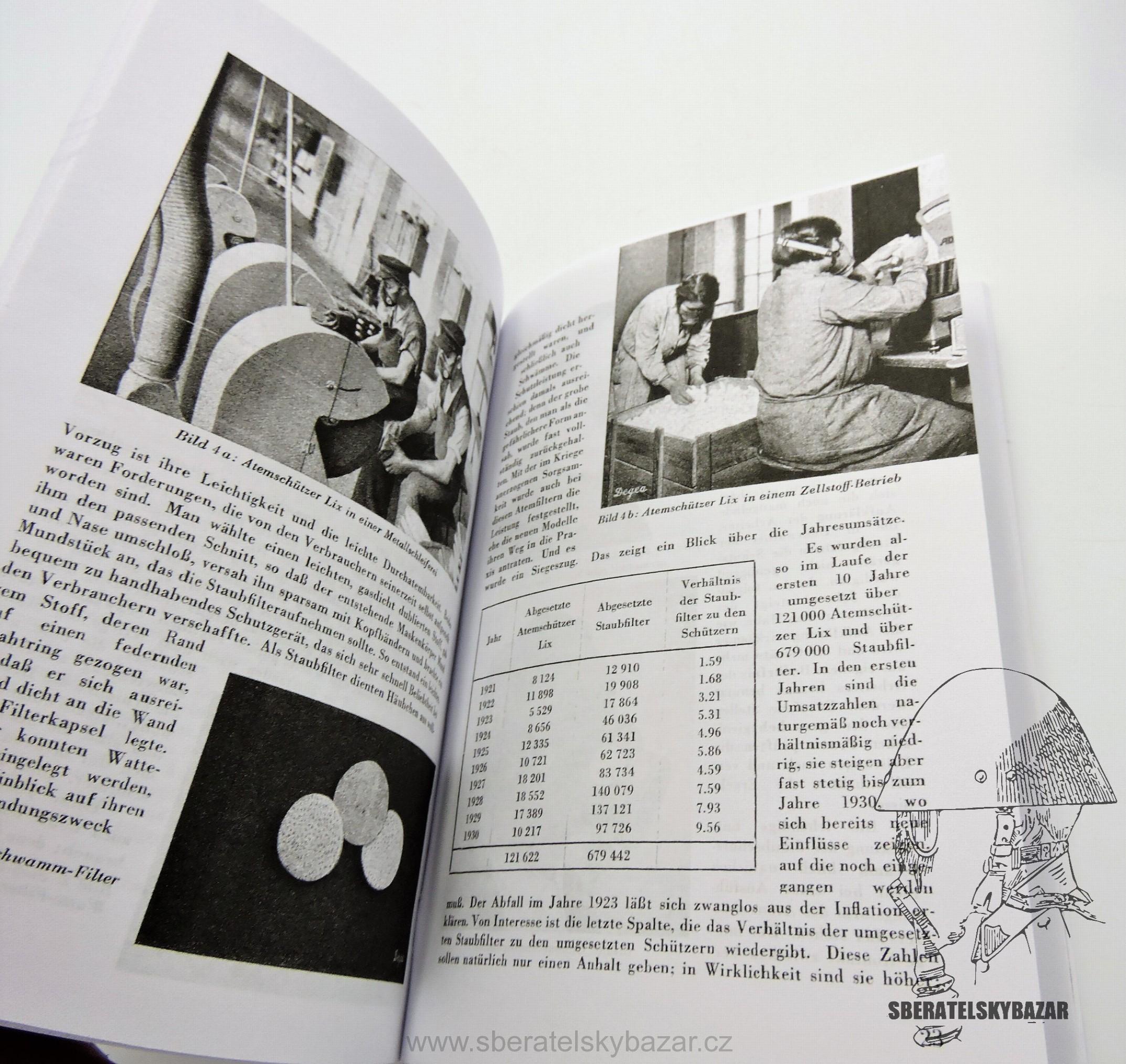 Auer katalog - Plynové masky  - Reprint (Replika)