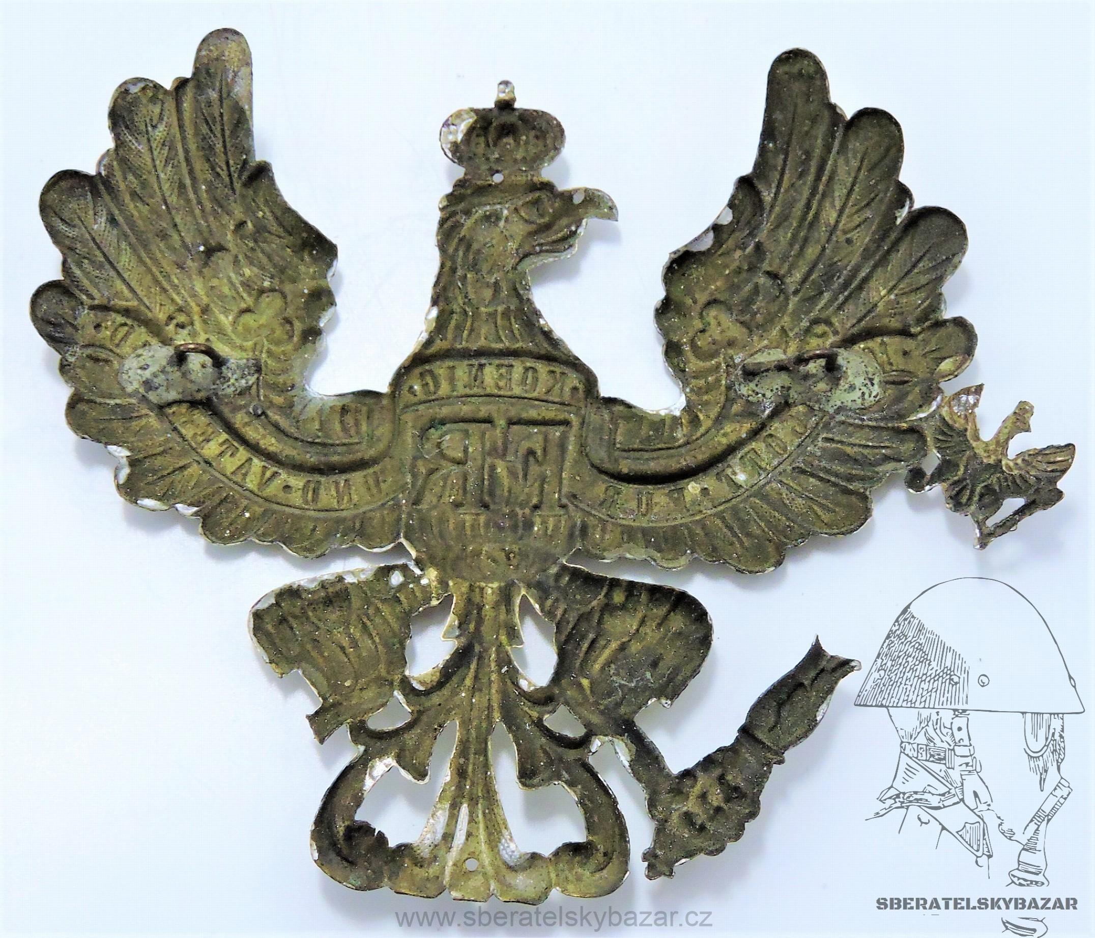 Pruská orlice na pickelhaube