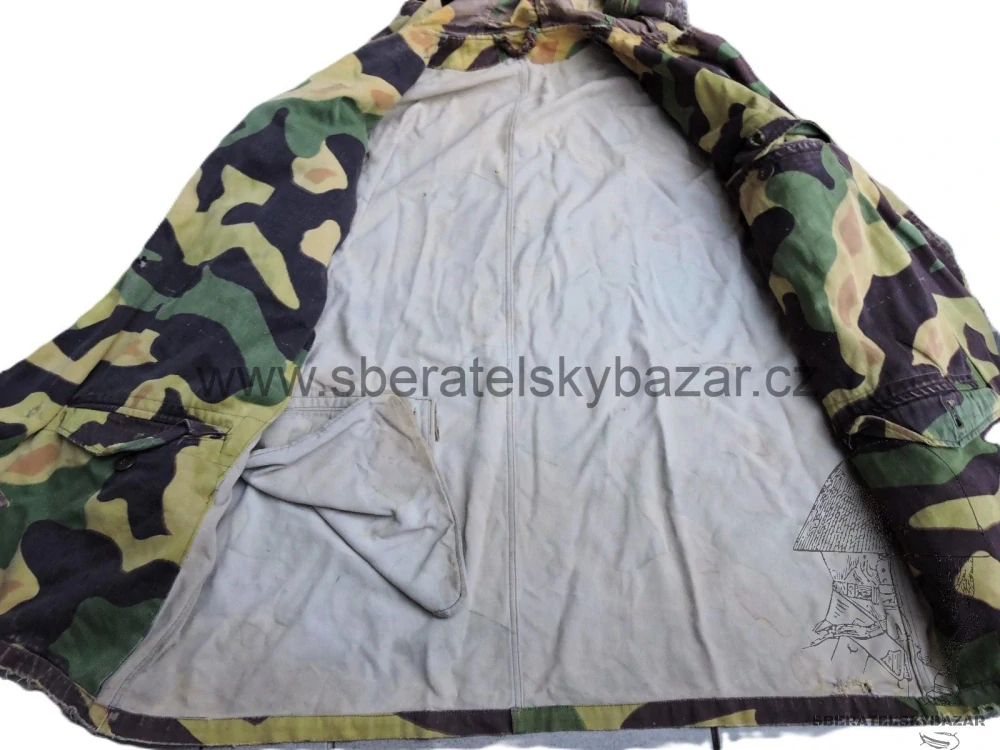 Blůza vz. 60 MLOK s kapucí na pevno 