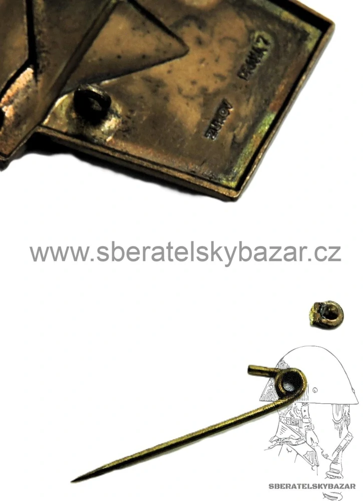 Bronzový odznak ČSLA za dlouholetou službu bez leteckých nehod 