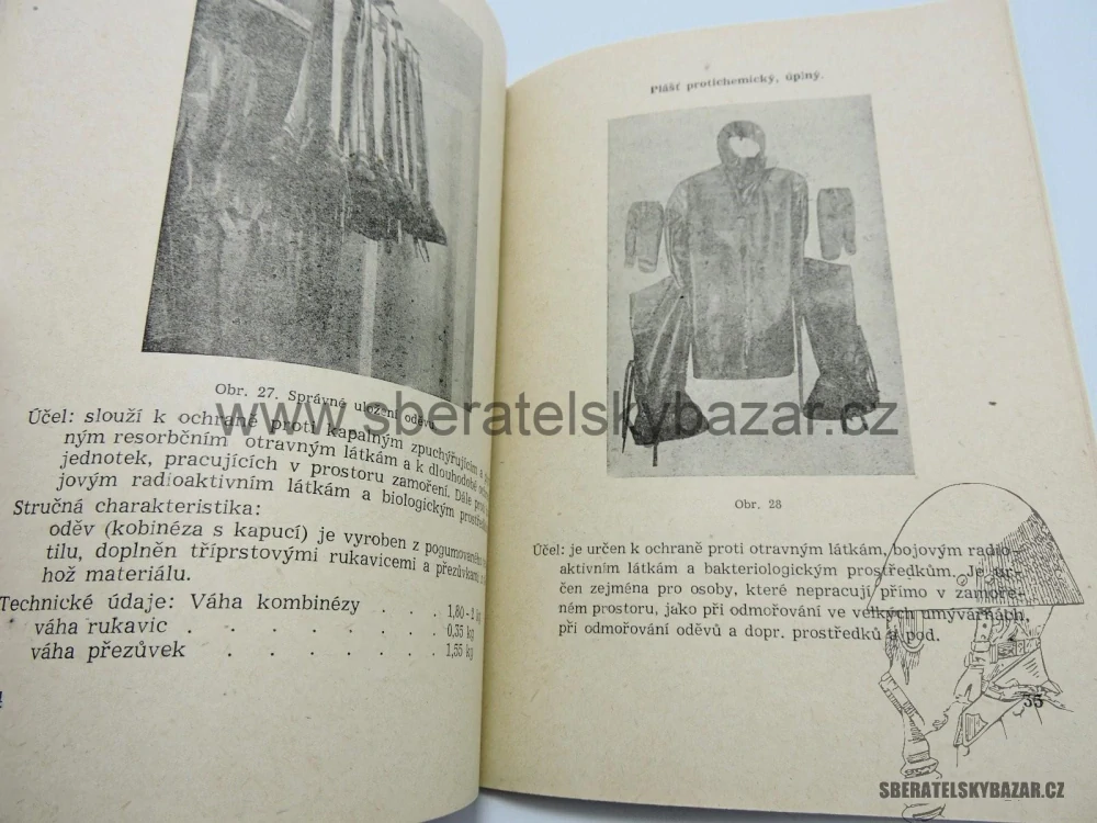 Originál obrazkový sborník vojenské techniky 1958 