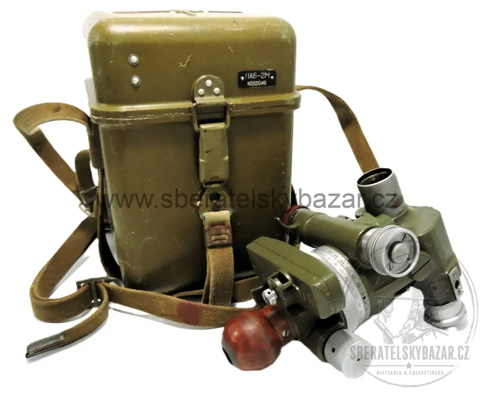 DĚLOSTŘELECKÁ BUZOLA PAB-2 - včetně stativu 