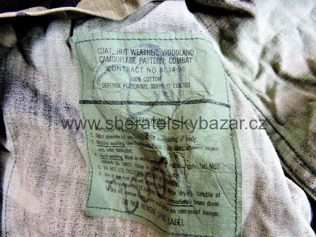 Blůza rip stop US Army Woodland - USMC 