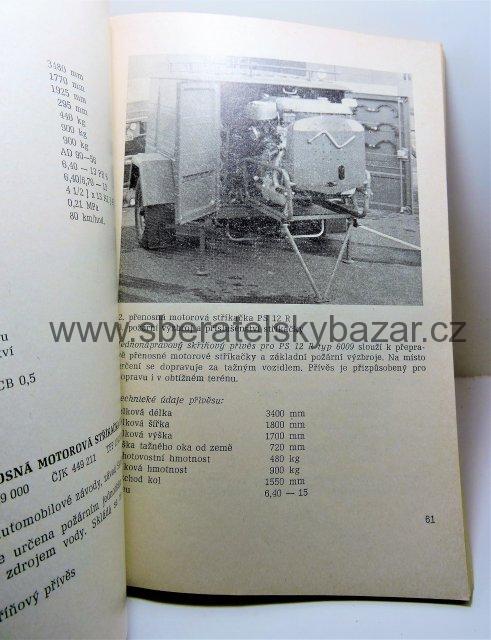 Katalog věcných prostředků požární ochrany 1982 - Výstroj, Výzbroj