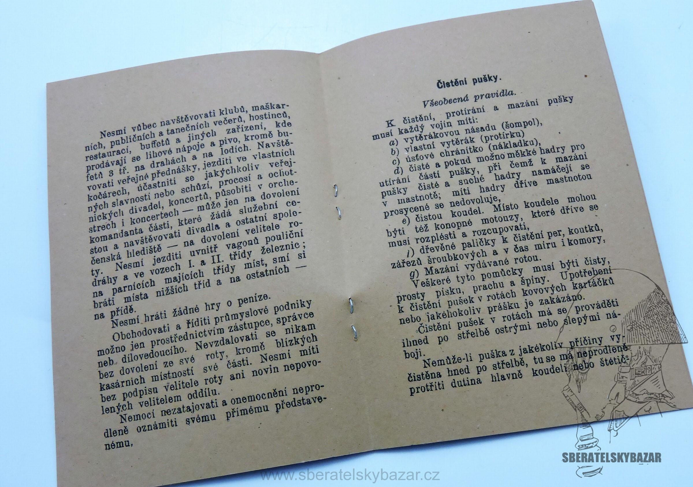 Rukovět českého vojáka 1916  - Reprint (Replika)