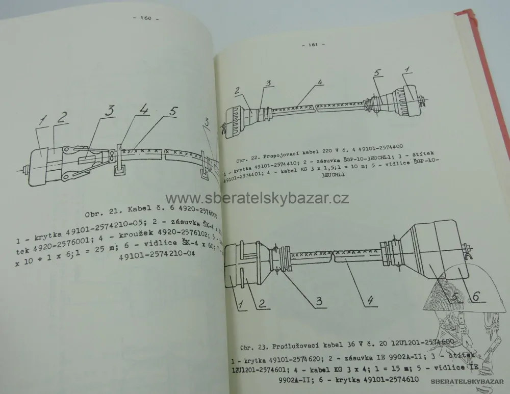 Předpis Pojízdná dělostřelecká dílna RM-1-70E -a RM-2-70E dílna N-1-L