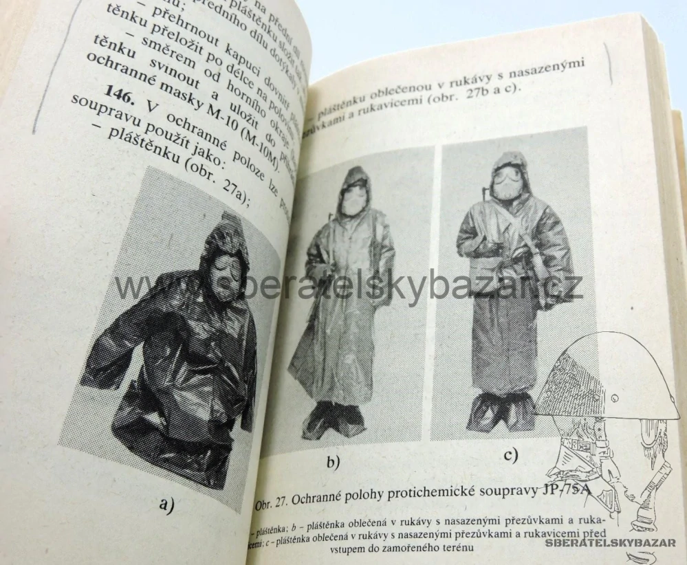 Originál Předpis ČSLA - Používání prostředků individuálních prostředků ochrany 