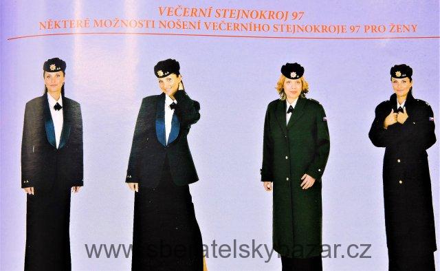 Kloubouček AČR 97 černý večerní - skladovka