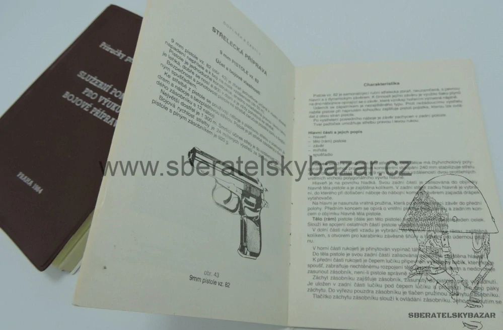 Originál příručka bojová příprava SNV - 1984 