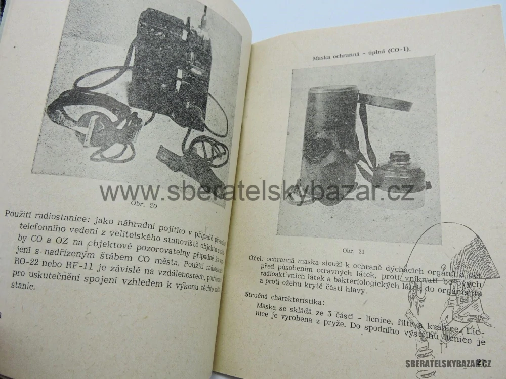 Originál obrazkový sborník vojenské techniky 1958 