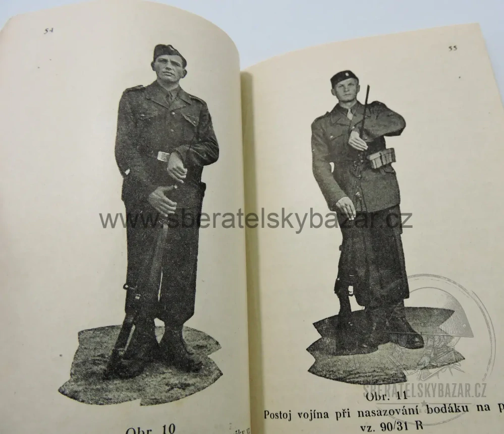 Čs. vojenský předpis – Pořadový výcvik – 1947