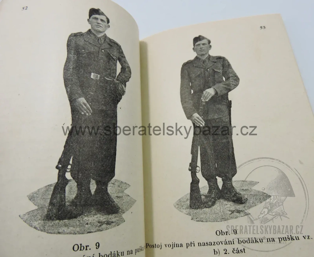 Čs. vojenský předpis – Pořadový výcvik – 1947