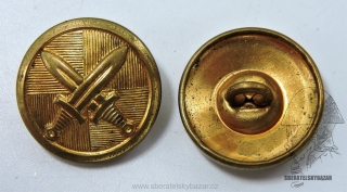 Střední knoflík meče - atypický - 21mm
