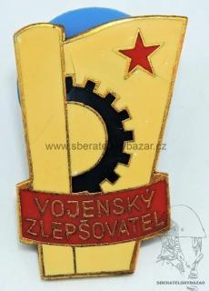 Odznak ČSLA - Vojenský zlepšovatel malá verze - ZUKOV