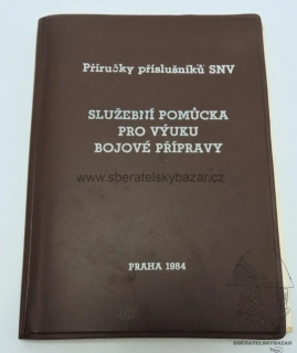 	 Originál příručka bojová příprava SNV - 1984 