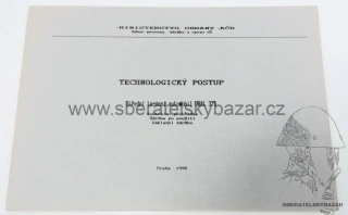 Originál Předpis AČR - URAL 375 technologcký postup 