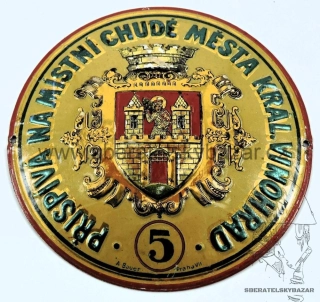  Cedule Žebračenka RU - Královské Vinohrady 