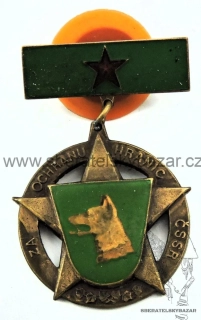 Čestný odznak Za ochranu hranic ČSSR - originál 