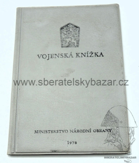 Vojenská knížka ČSLA 