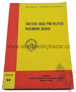  Předpis Taktické údaje pro velitele hasebního zásahu 