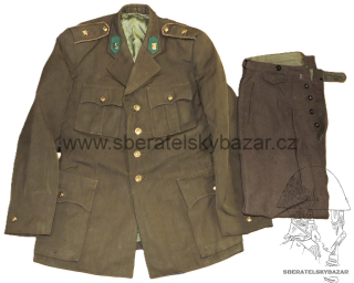 Uniforma Pohraniční stráž dustojník 60. léta 