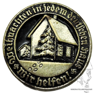  Odznak WHW WINTERHILFE - Vánoce 