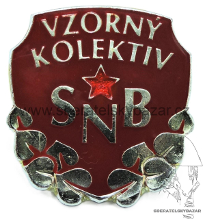  Vzorný kolektiv SNB - stříbrný 
