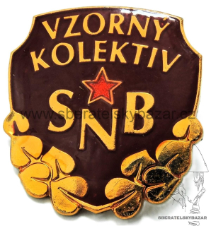  Vzorný kolektiv SNB - bronzový 