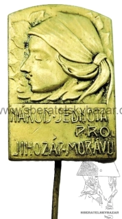 Odznak Národ. Jednota pro Jihozáp. Moravu 