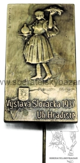 Odznak Výstava Slovácka 1937 Uh. Hradiště
