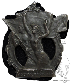Velký Tyršův odznak zdatnosti na šroub 