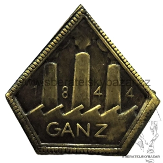 Ganz – průmyslový odznak 1844, Maďarské strojírny Ganz 