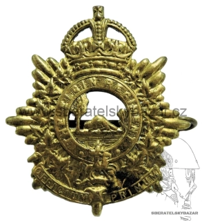 Čepicový odznak The Elgin Regiment – Kanada – WWII 