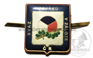 Čepicový odznak - SVZ - svaz vojáků v záloze