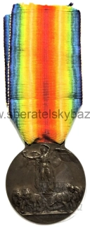 Itálie WWI – Medaglia Interalleata della Vittoria 1914–1918 – Vítězná