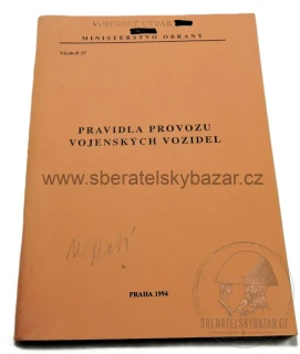 Předpis AČR - Objasnovaní a náhrada škod na majetku státu