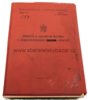 Předpis ČSLA - Spisová a archivní sluba v ČSLA