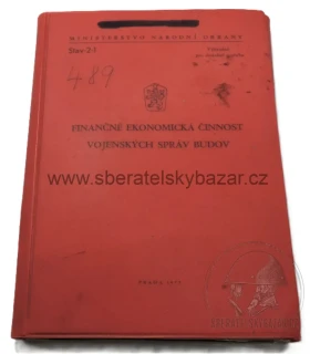Předpis ČSLA - Finančné ekonomická činnost vojenských správ budov