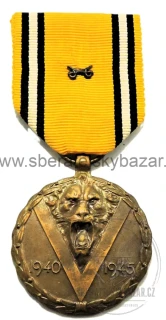 Belgie – Pamětní medaile války 1940–1945 – Médaille Commémorative 