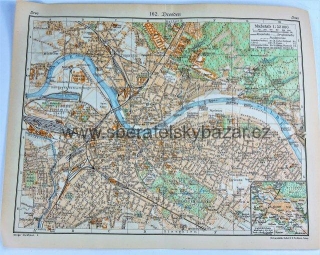 Mapa Dresden 1 : 32 000