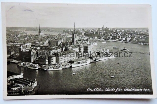 Pohlednice Stockholm 1935