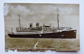 Pohlednice Hamburg-Amerika-Linie Loď Orinoco