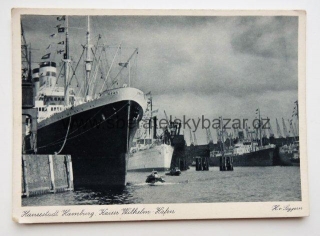 Pohlednice Přístav Hamburg 