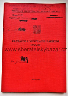 Předpis Filtrační a ventilační zařízení FVZ-100 Chem-21-2