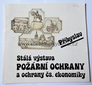 Brožura stálá výstava požární ochrany - Přibyslav