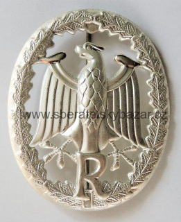 Odznak BW -  Das Abzeichen für Leistungen im Truppendienst reservist silber