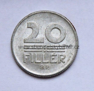 Maďarsko - 20 filler 1976