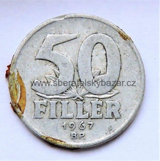 Maďarsko - 50 filler 1967
